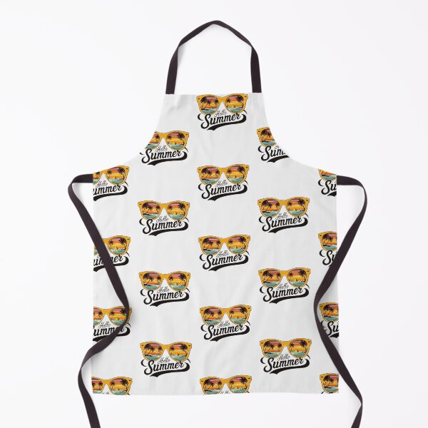 Item preview, Retro Summer Vibes: Sunglasses Reflecting Beach Scene with Hello Summer Typography designed and sold by Colorful-Garden.