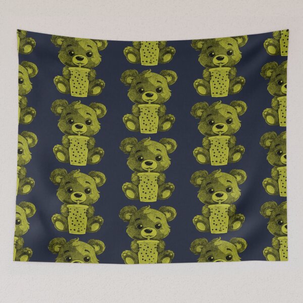 Item preview, Bear Loves Boba designed and sold by kinpirks.