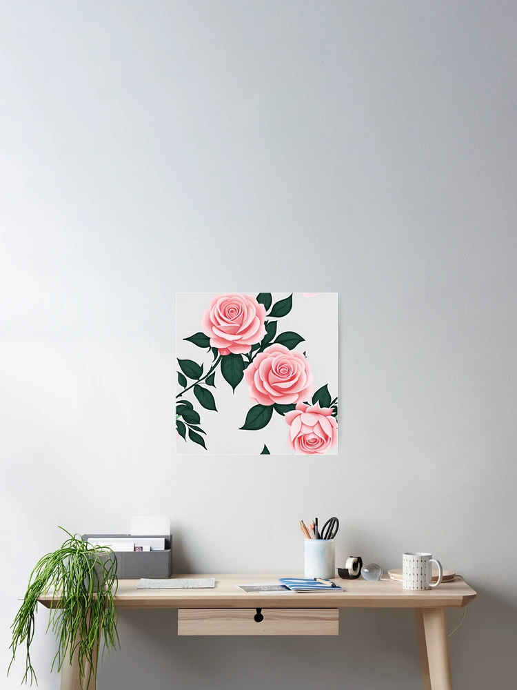 Thumbnail 2 of 3, Poster, Hybrid Tea Roses designed and sold by Ms. Counterclockwise.