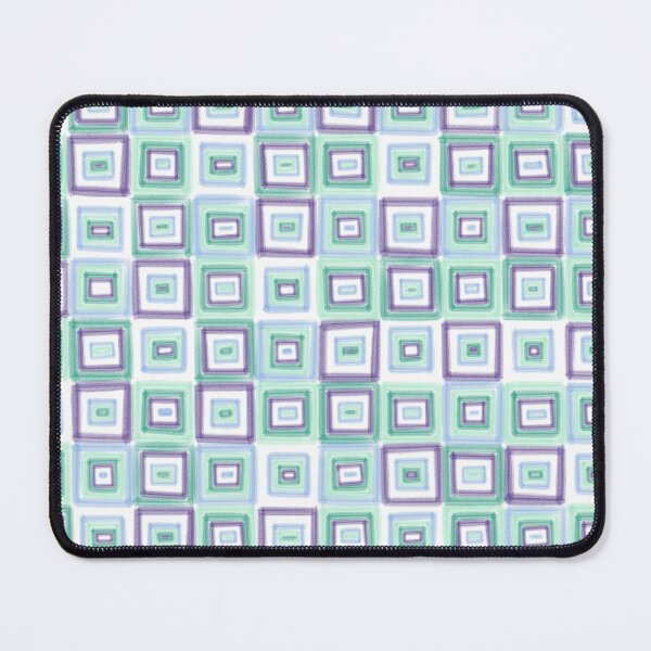 Item preview, Gay Men's Pride Flag Modern Art Ocean Green Blue Indigo designed and sold by JoyfulJen.