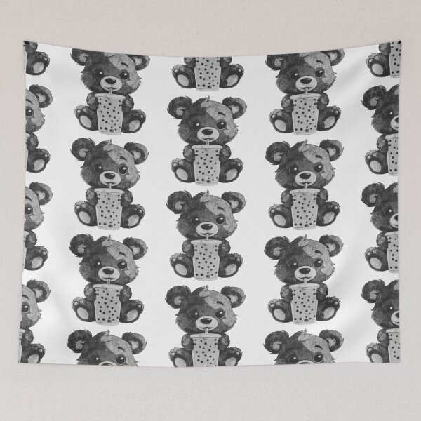 Item preview, Bear Loves Boba designed and sold by kinpirks.