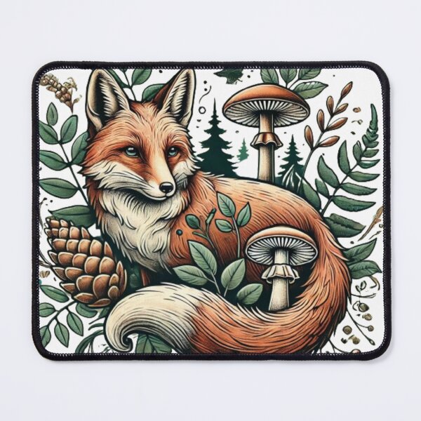 Item preview, Enchanting Fox in Forest designed and sold by NattyGe.