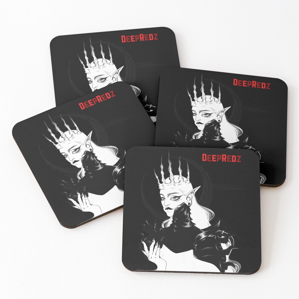 Item preview, Coasters (Set of 4) designed and sold by DeepRedz.