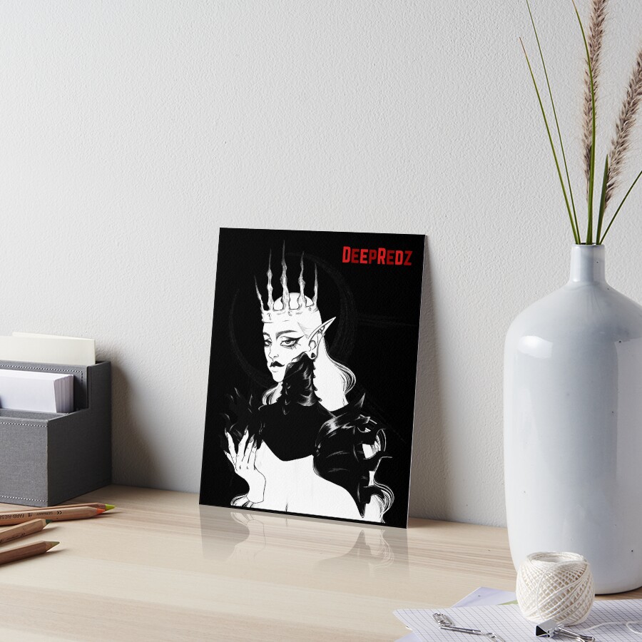 Item preview, Art Board Print designed and sold by DeepRedz.