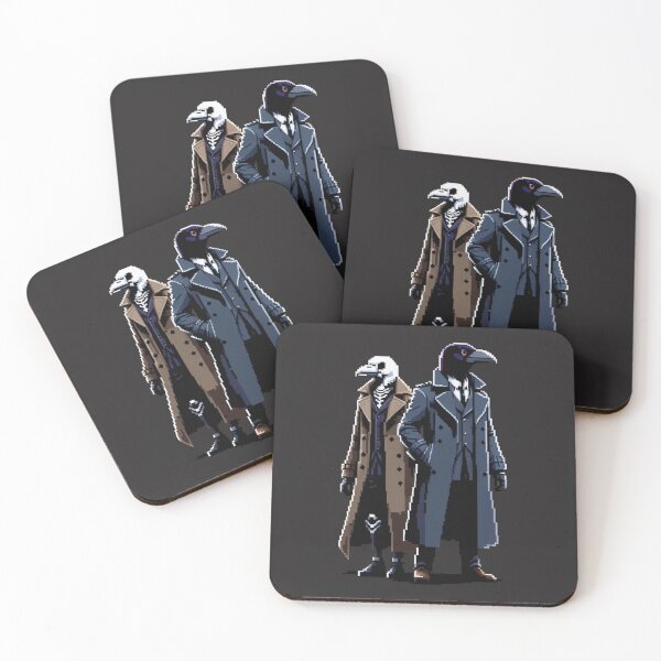 Item preview, Raven Blackwood: Mysterious Detective with Raven Heads designed and sold by Ronny-Owiso.