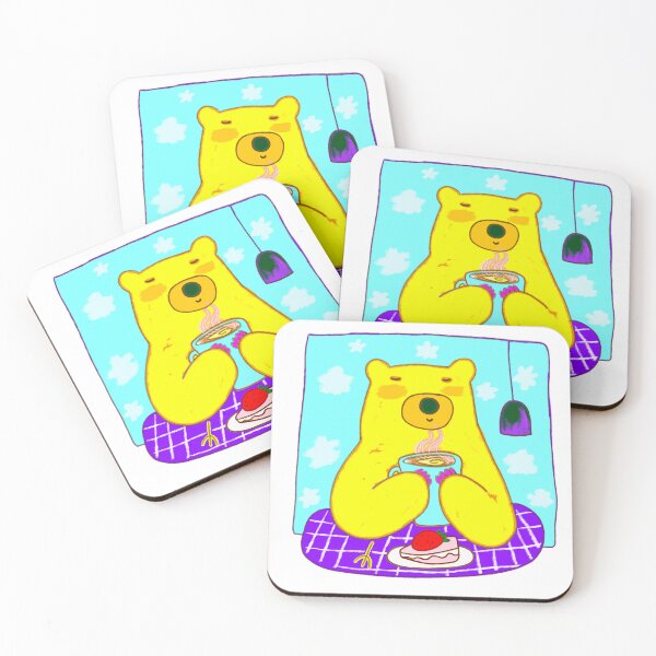 Item preview, The Bear Loves Coffee and dessert designed and sold by Danggi Days!.