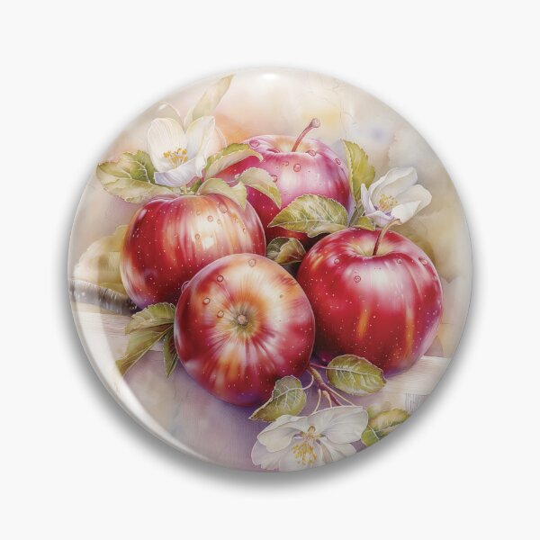 Item preview, Seasonal art of apples for September designed and sold by AngelottiCR.