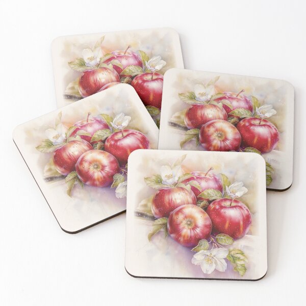 Item preview, Seasonal art of apples for September designed and sold by AngelottiCR.