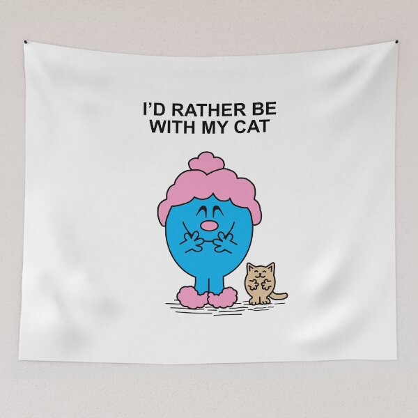 Item preview, Little Miss Id rather be with my cat designed and sold by Scat the cat.