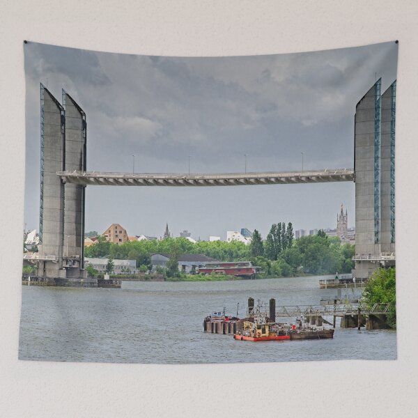 Item preview, Bordeaux Lift Bridge over River Garonne designed and sold by Martyn R Arnold Fine Art Nature & Landscape Photography.