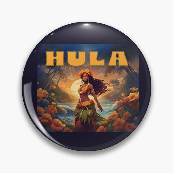 Item preview, hula dancer tropical dancer designed and sold by La Loca.
