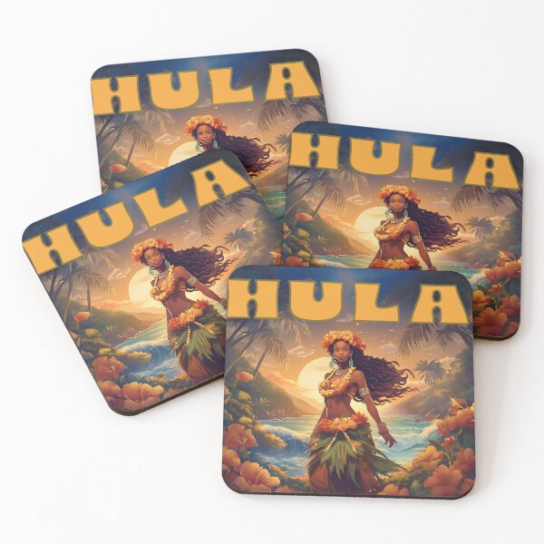 Item preview, hula dancer tropical dancer designed and sold by La Loca.