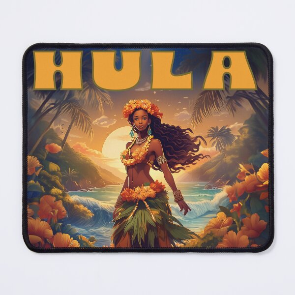Item preview, hula dancer tropical dancer designed and sold by La Loca.