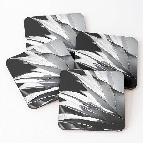 Item preview, Agave - Black and White designed and sold by KootenayDesigns.