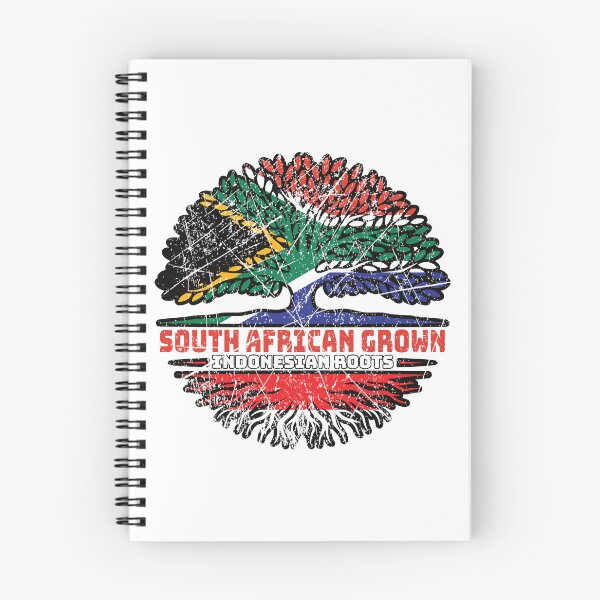 Item preview, Indonesia Indonesian South African South Africa Tree Roots Flag designed and sold by FlagX.