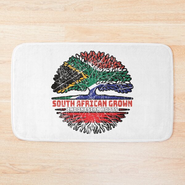 Item preview, Indonesia Indonesian South African South Africa Tree Roots Flag designed and sold by FlagX.