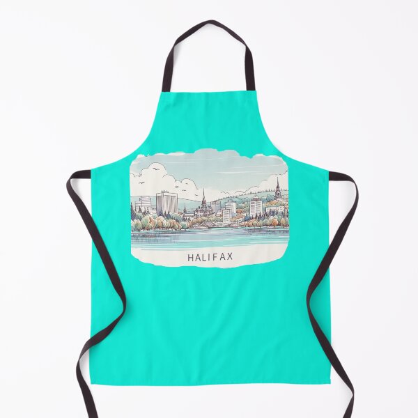 Item preview, Halifax Watercolor Minimalist Illustration ,  designed and sold by PaintMeWorld.