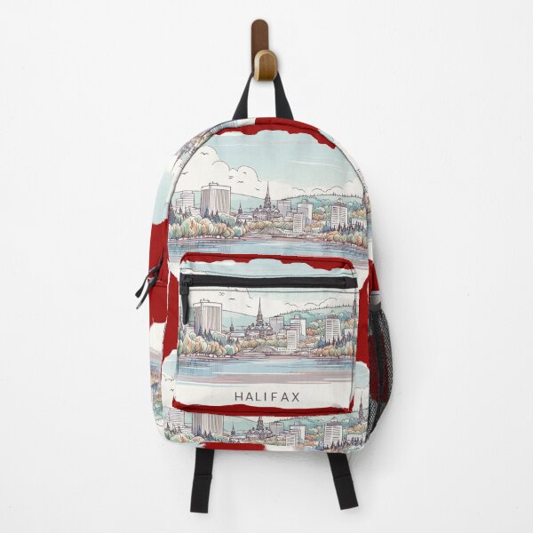 Item preview, Halifax Watercolor Minimalist Illustration , designed and sold by PaintMeWorld.