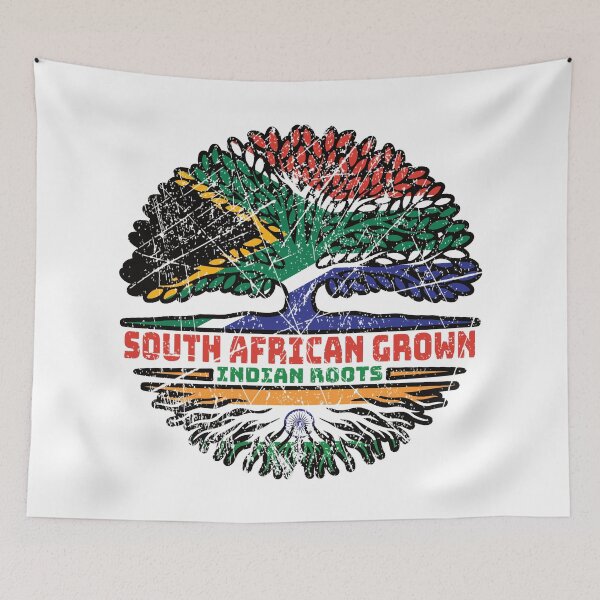 Item preview, Indian India South African South Africa Tree Roots Flag designed and sold by FlagX.