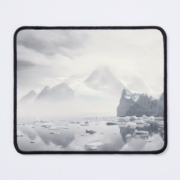 Item preview, Antarctica - Black and White designed and sold by KootenayDesigns.