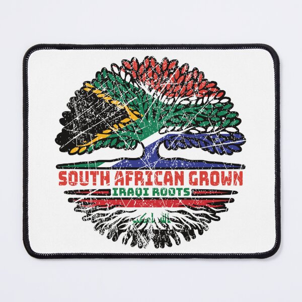 Item preview, Iraq Iraqi South African South Africa Tree Roots Flag designed and sold by FlagX.