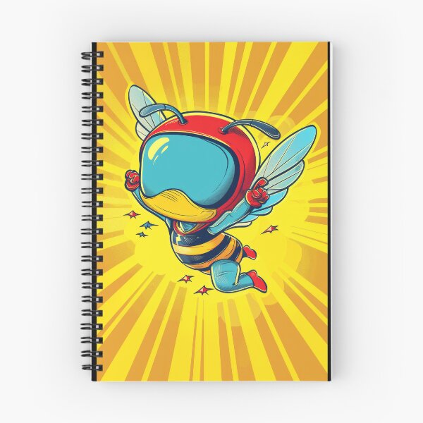 Item preview, Anthropomorphic Superhero Bee in Vibrant Colors designed and sold by Piotrek0001.