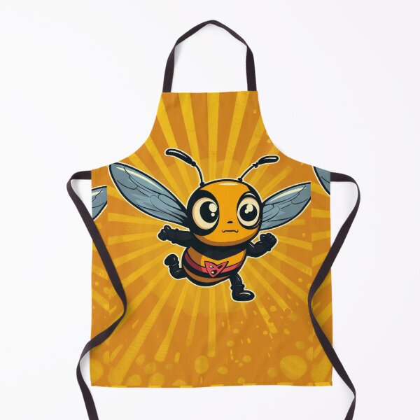 Item preview, Anthropomorphic Superhero Bee in Vibrant Colors designed and sold by Piotrek0001.