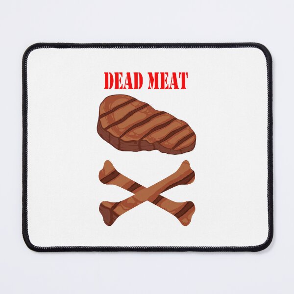 Item preview, DEAD MEAT Crossbones designed and sold by MixedMediaPrint.