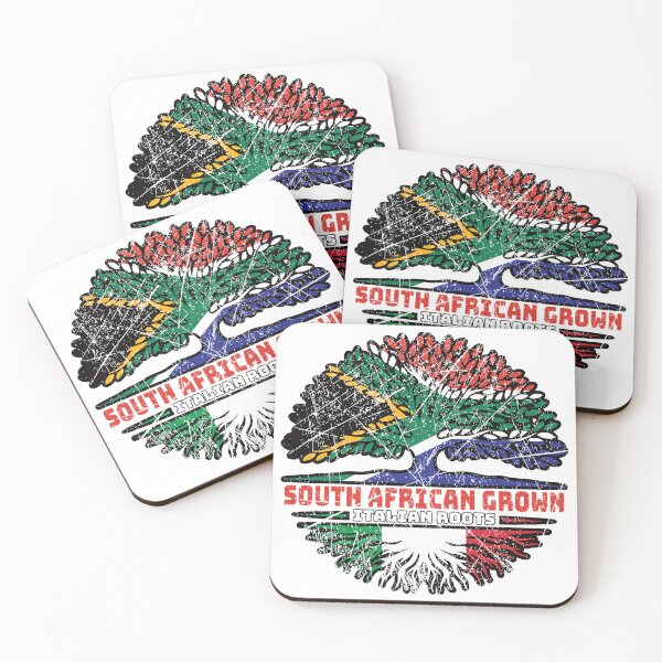 Item preview, Italy Italian South African South Africa Tree Roots Flag designed and sold by FlagX.