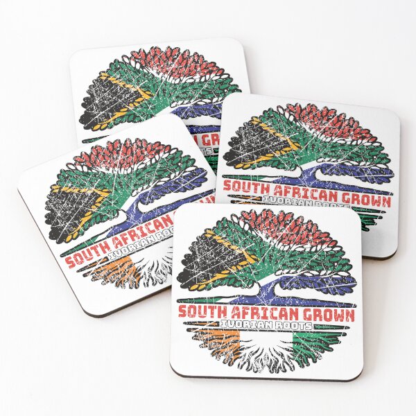 Item preview, Ivory Coast Ivorian South African South Africa Tree Roots Flag designed and sold by FlagX.