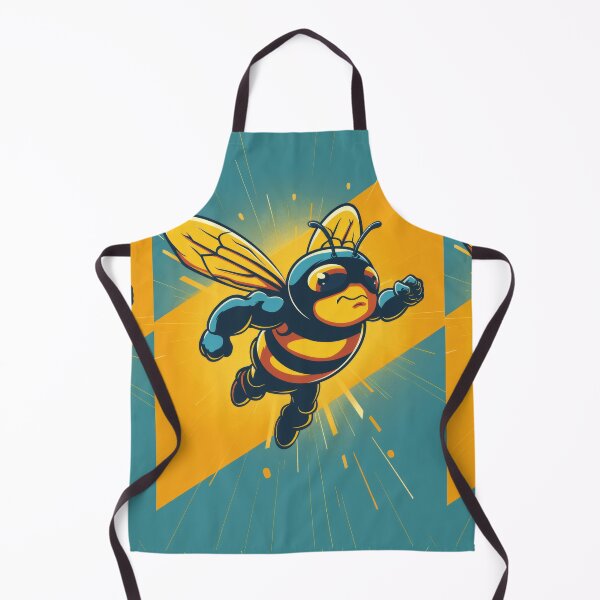 Item preview, Anthropomorphic Superhero Bee in Vibrant Colors designed and sold by Piotrek0001.