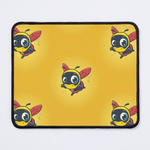 Item preview, Anthropomorphic Superhero Bee in Vibrant Colors designed and sold by Piotrek0001.