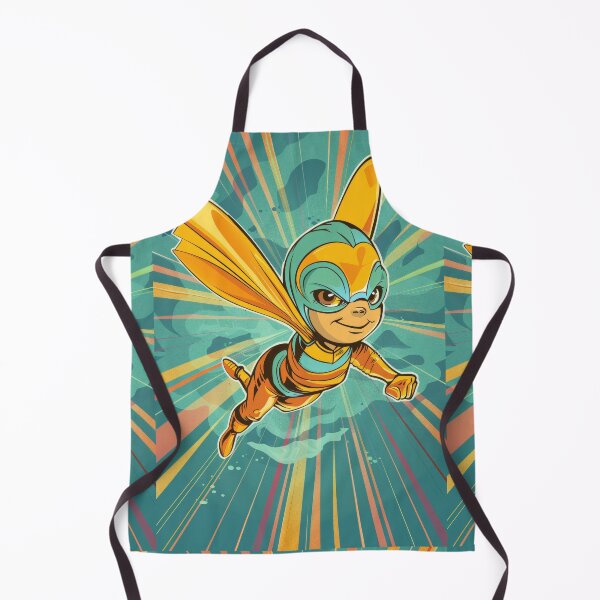Item preview, Anthropomorphic Superhero Bee in Vibrant Colors designed and sold by Piotrek0001.