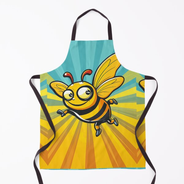 Item preview, Anthropomorphic Superhero Bee in Vibrant Colors designed and sold by Piotrek0001.