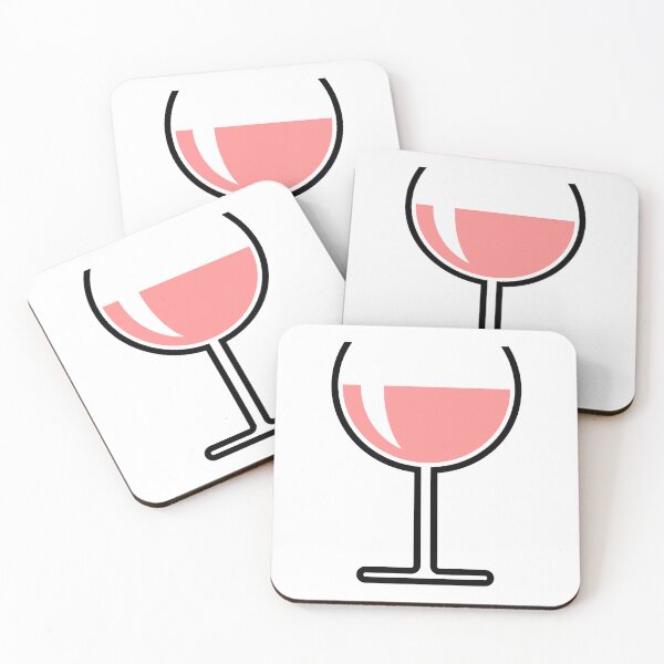 Item preview, Rosé Wine Glass (Round / Open) designed and sold by MrFaulbaum.