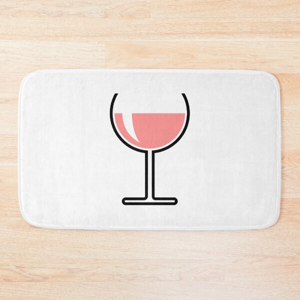 Item preview, Rosé Wine Glass (Round / Open) designed and sold by MrFaulbaum.