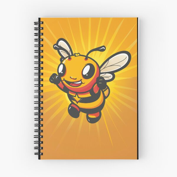 Item preview, Anthropomorphic Superhero Bee in Vibrant Colors designed and sold by Piotrek0001.