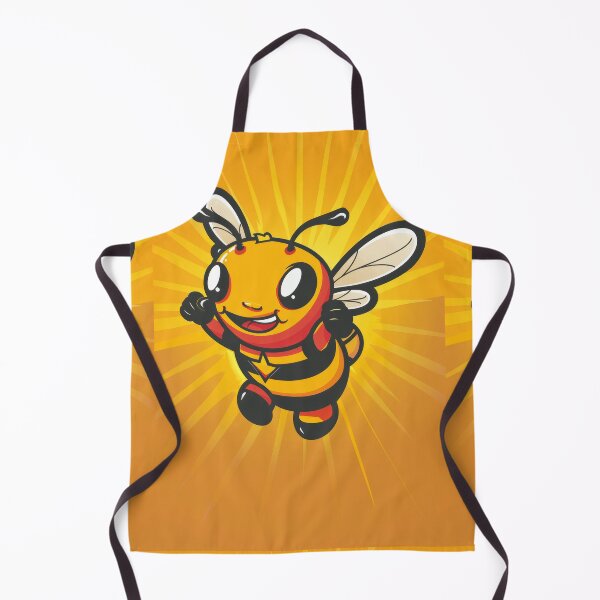 Item preview, Anthropomorphic Superhero Bee in Vibrant Colors designed and sold by Piotrek0001.