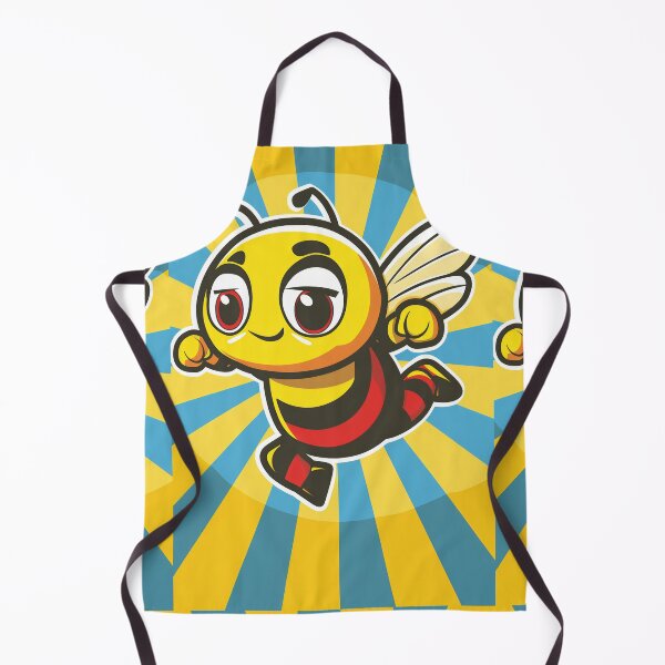 Item preview, Anthropomorphic Superhero Bee in Vibrant Colors designed and sold by Piotrek0001.