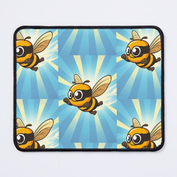 Item preview, Anthropomorphic Superhero Bee in Vibrant Colors designed and sold by Piotrek0001.