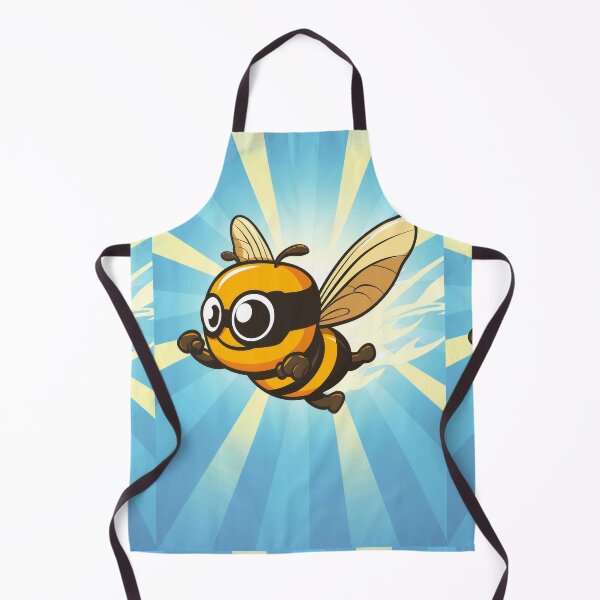 Item preview, Anthropomorphic Superhero Bee in Vibrant Colors designed and sold by Piotrek0001.