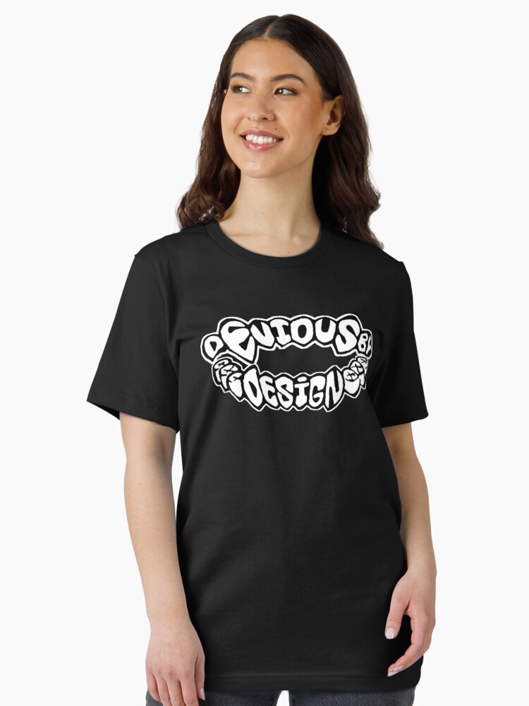Thumbnail 1 of 7, Essential T-Shirt, Devious By Design Grin designed and sold by burnd4life.