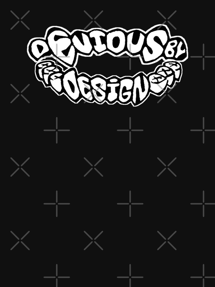 Thumbnail 4 of 4, Premium T-Shirt, Devious By Design Grin designed and sold by burnd4life.
