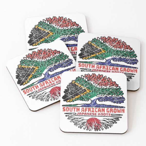 Item preview, Japan Japanese South African South Africa Tree Roots Flag designed and sold by FlagX.