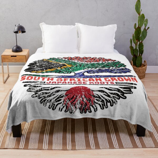 Item preview, Japan Japanese South African South Africa Tree Roots Flag designed and sold by FlagX.