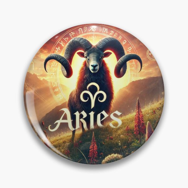 Item preview, Aries sign designed and sold by FusiTink.
