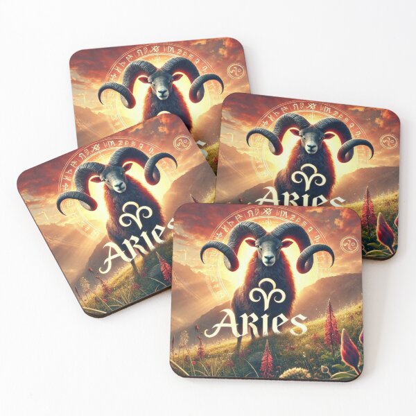 Item preview, Aries sign designed and sold by FusiTink.