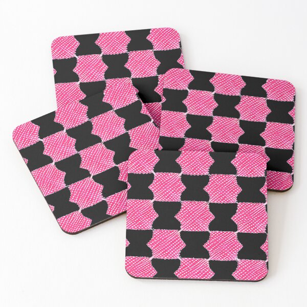 Item preview, Stylish Geometric Shapes in Various Shades of Pink designed and sold by Liza36designs.