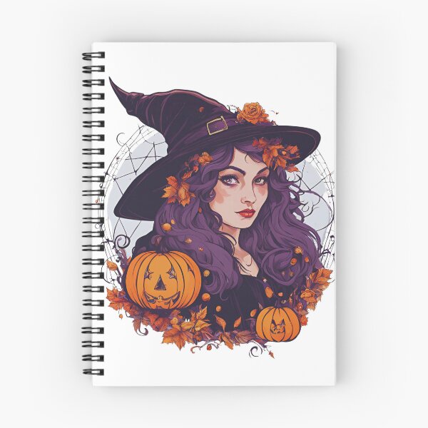 Item preview, Witchy Halloween | Halloween | Cute Witch | Halloween witch | Pumpkin Witch designed and sold by FitEnvy.