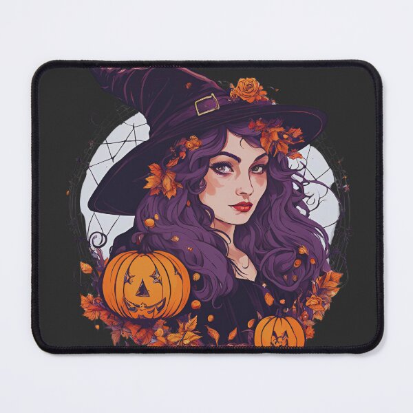 Item preview, Witchy Halloween | Halloween | Cute Witch | Halloween witch | Pumpkin Witch designed and sold by FitEnvy.